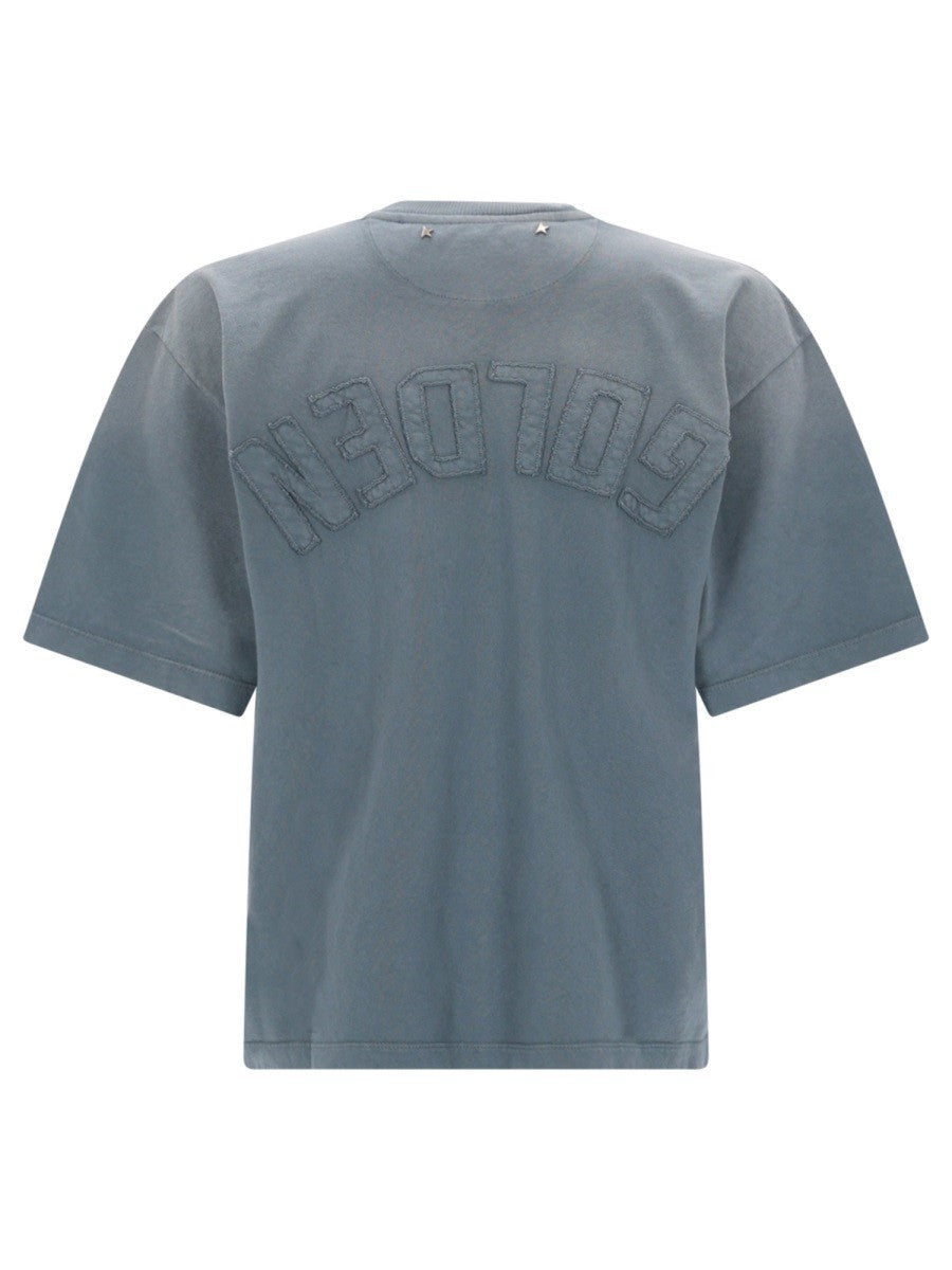 Golden Goose - Woman - Blue - T-shirt