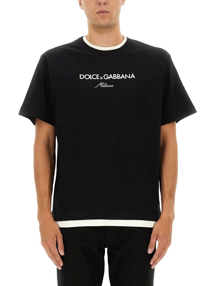 Dolce & Gabbana - Man - Black - T-shirt