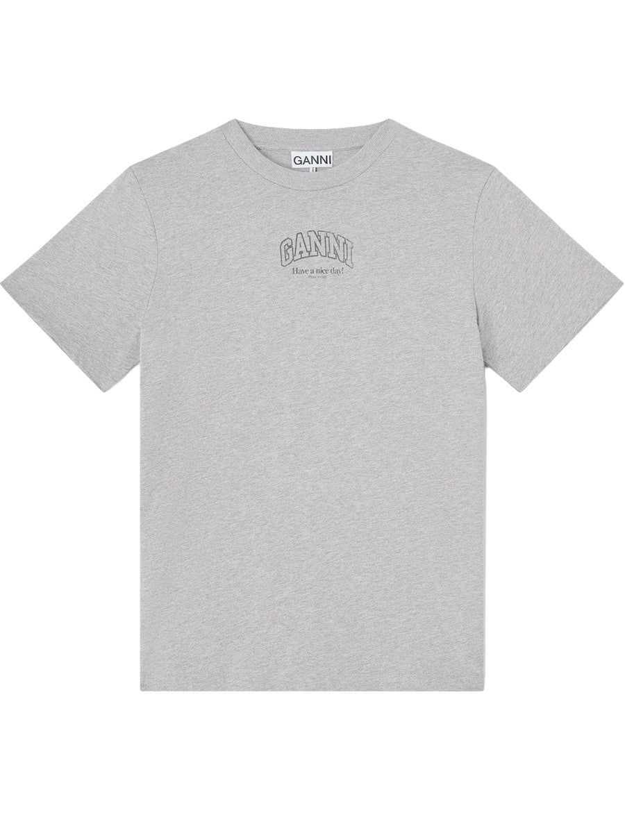 GANNI - Woman - Grey - T-shirt