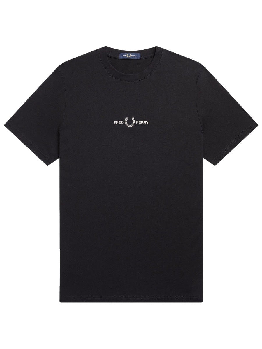 FRED PERRY - Man - Black - T-shirt