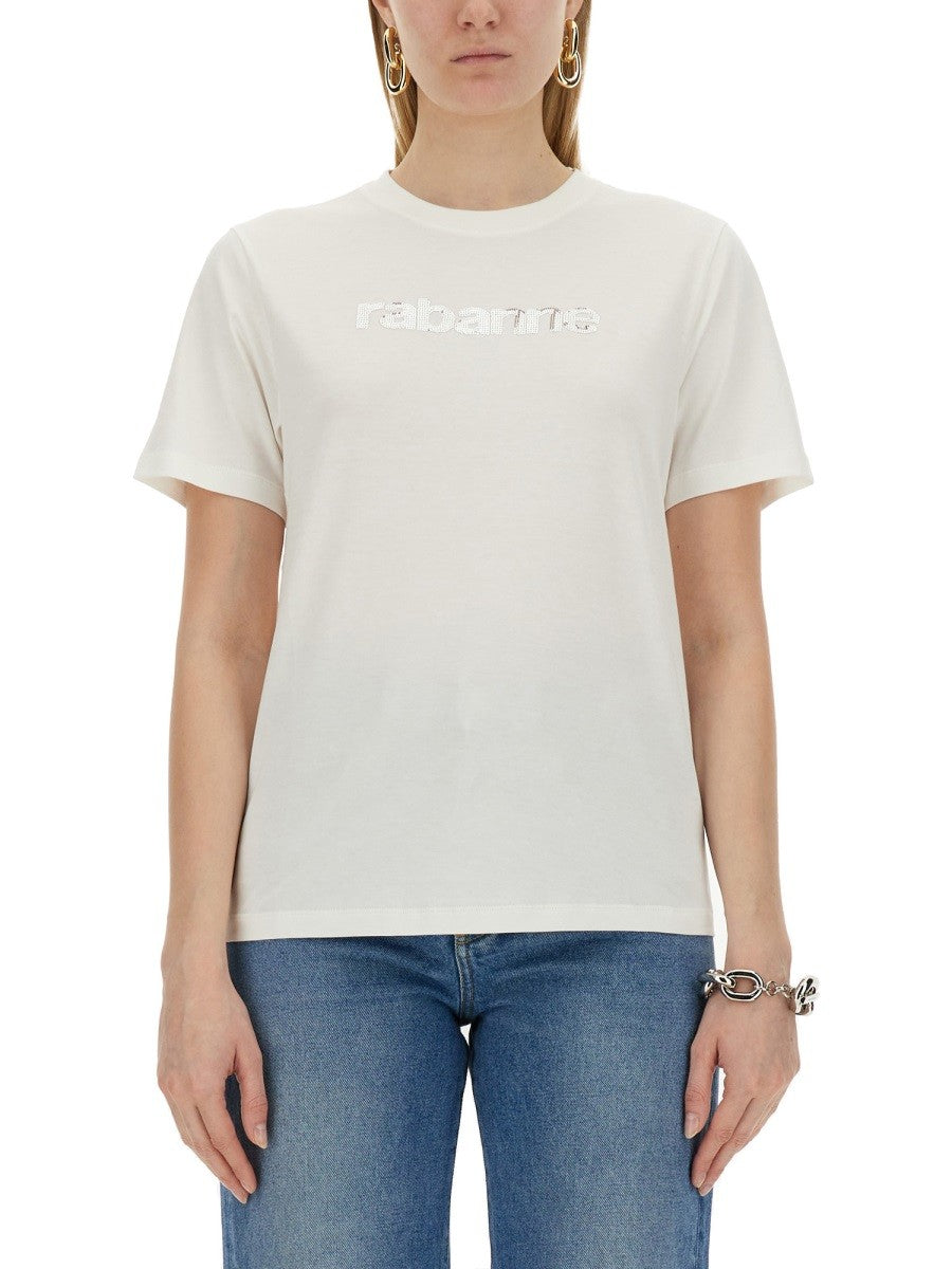 RABANNE - Woman - White - T-shirt