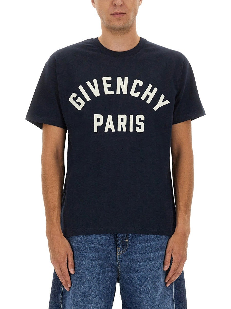Givenchy - Man - Blue - T-shirt