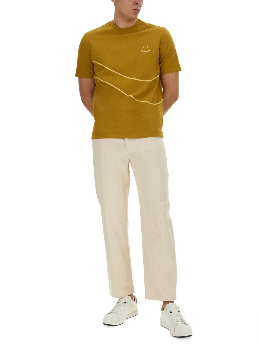 PS BY PAUL SMITH - Man - Brown - T-shirt