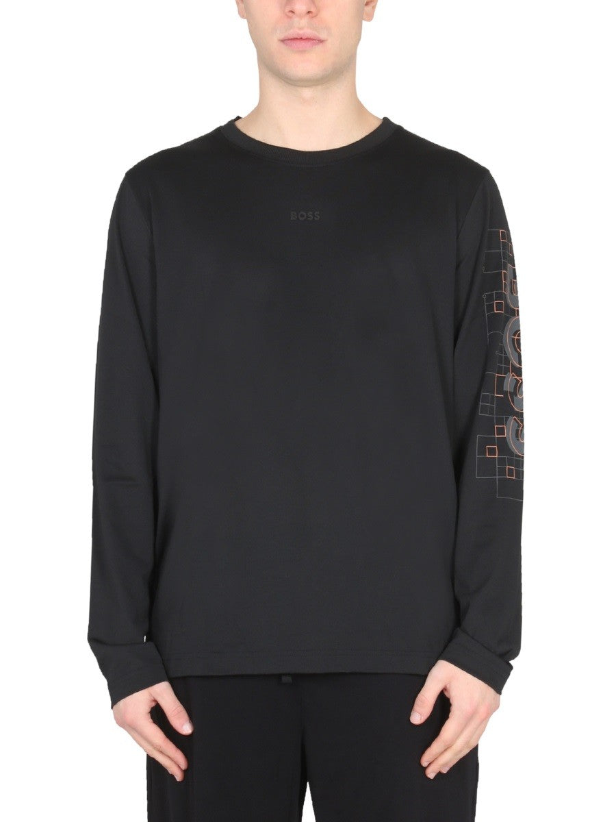 Boss - Man - Black - T-shirt