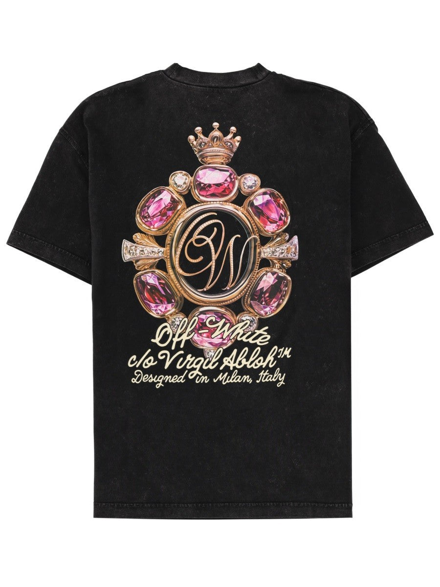 Off-white - Woman - Black - T-shirt