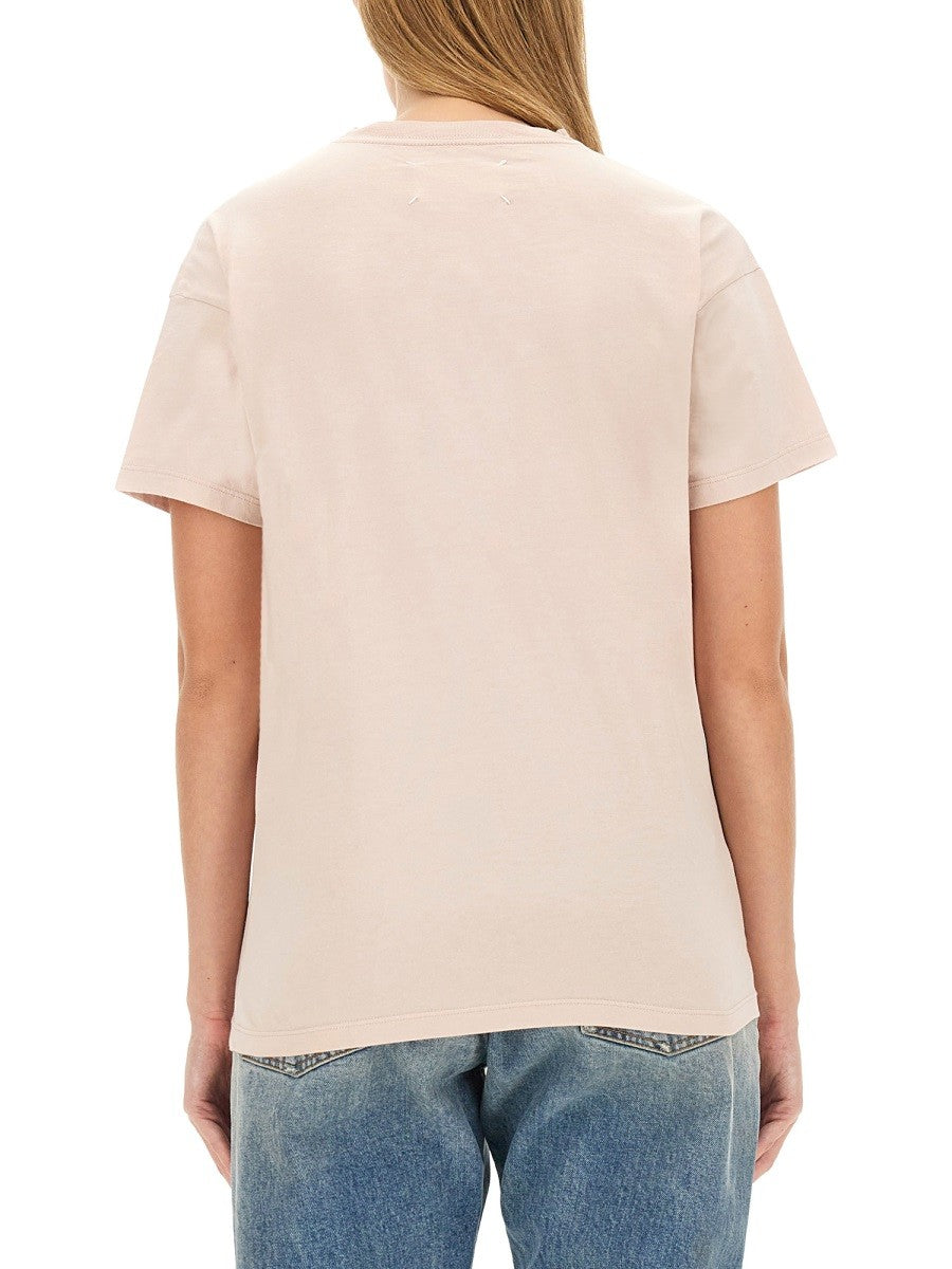 Maison Margiela - Woman - Beige - T-shirt