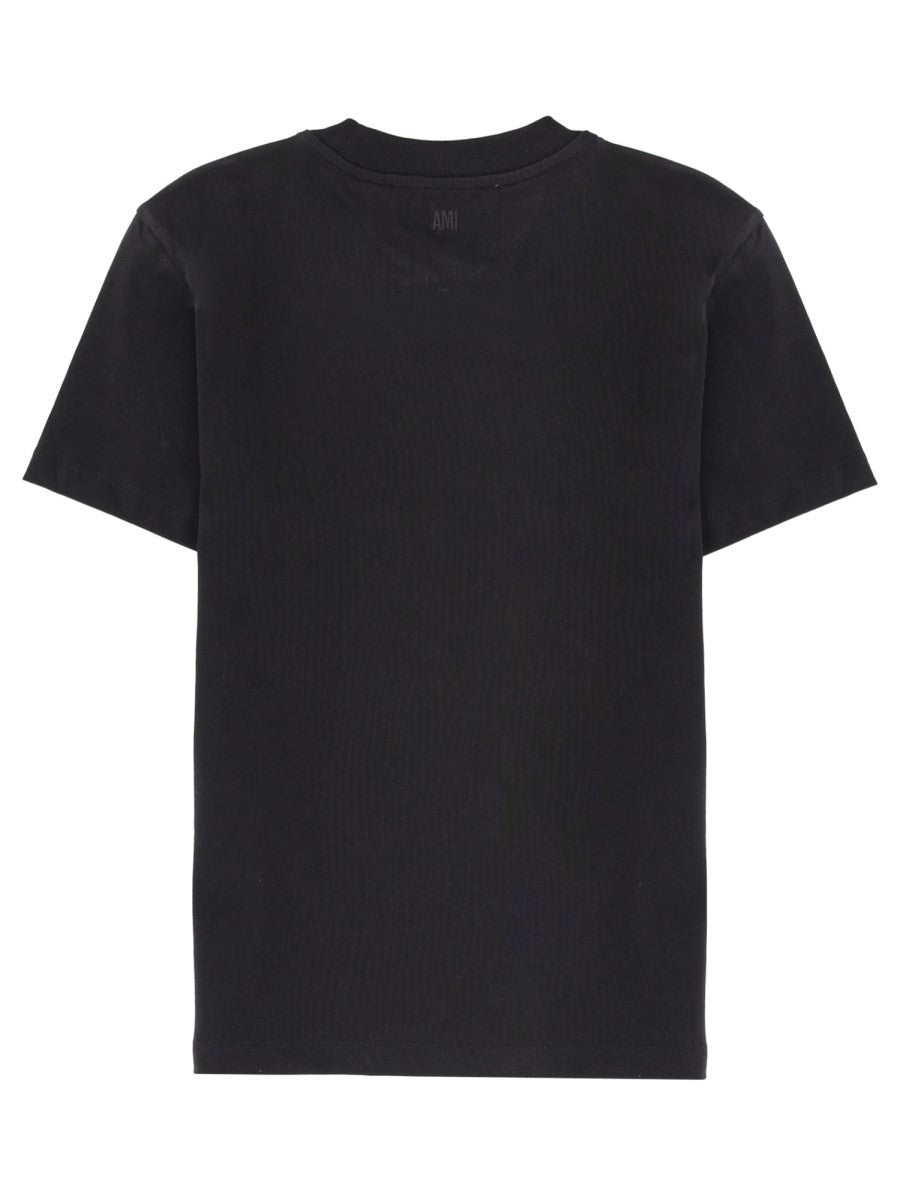 AMI PARIS - Woman - Black - T-shirt