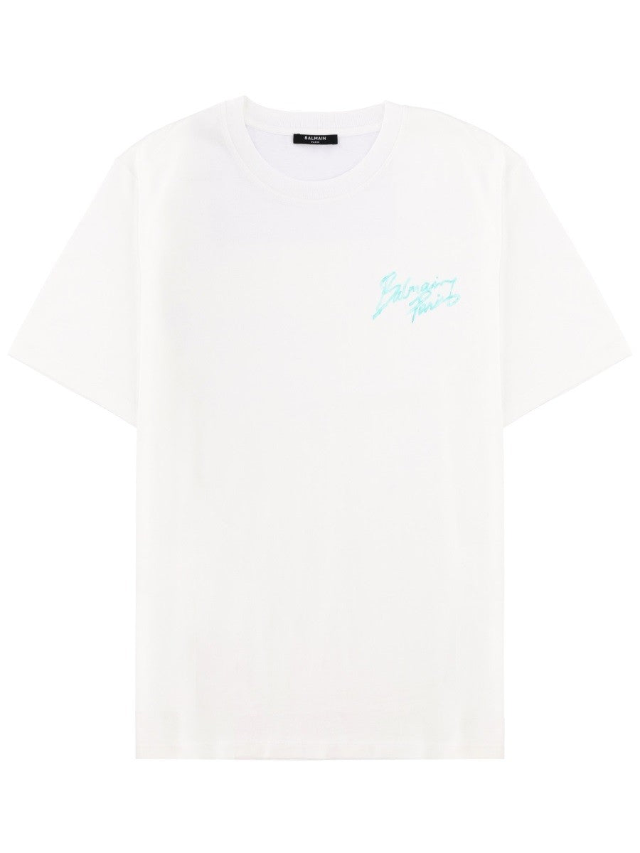 Balmain - Man - White - T-shirt