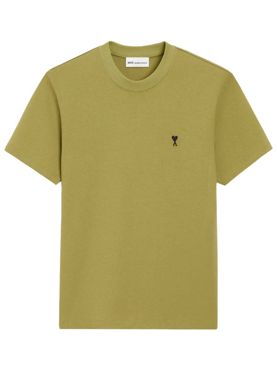 AMI PARIS - Man - Green - T-shirt