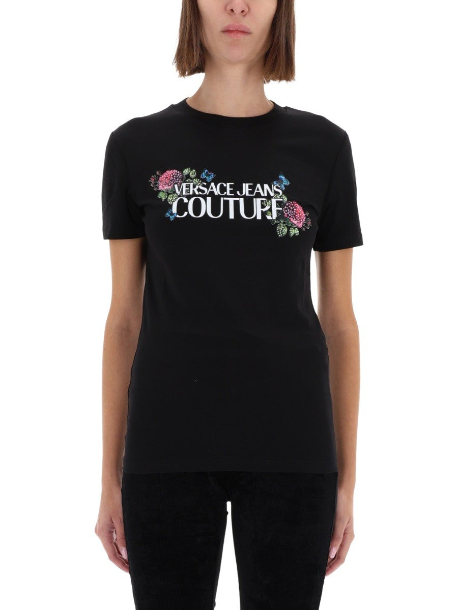 Versace Jeans Couture - Woman - Black - T-shirt