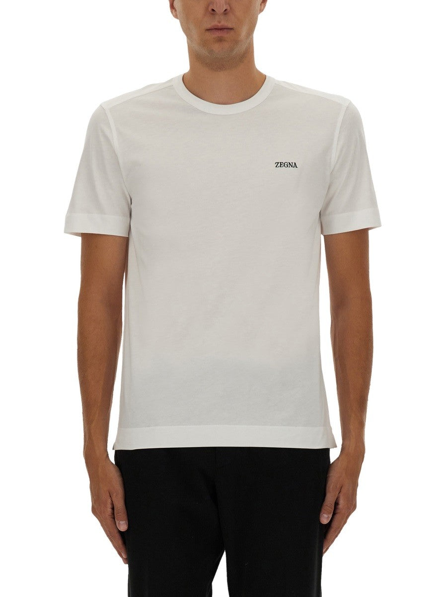 Zegna - Man - White - T-shirt