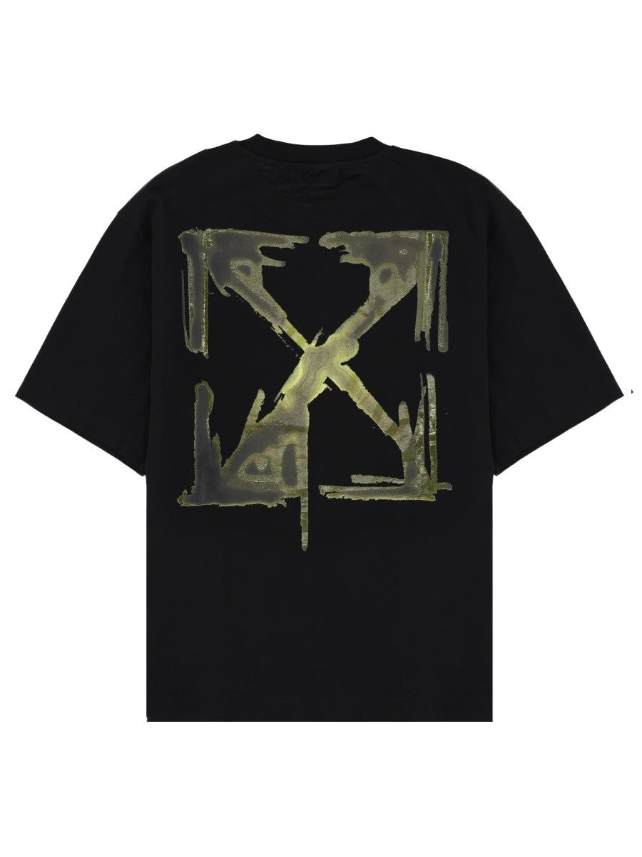 Off-white - Man - Black - T-shirt