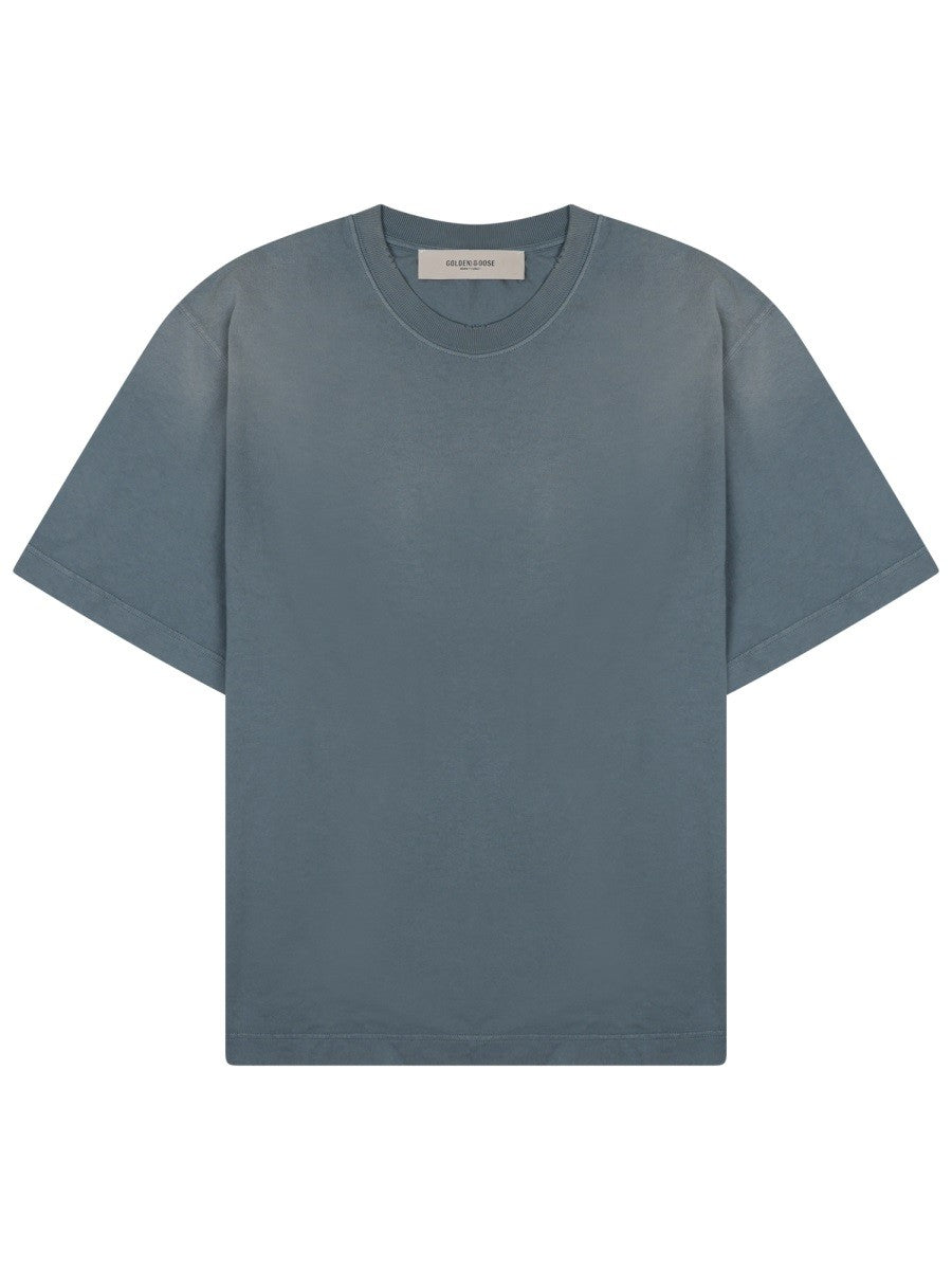 Golden Goose - Woman - Blue - T-shirt
