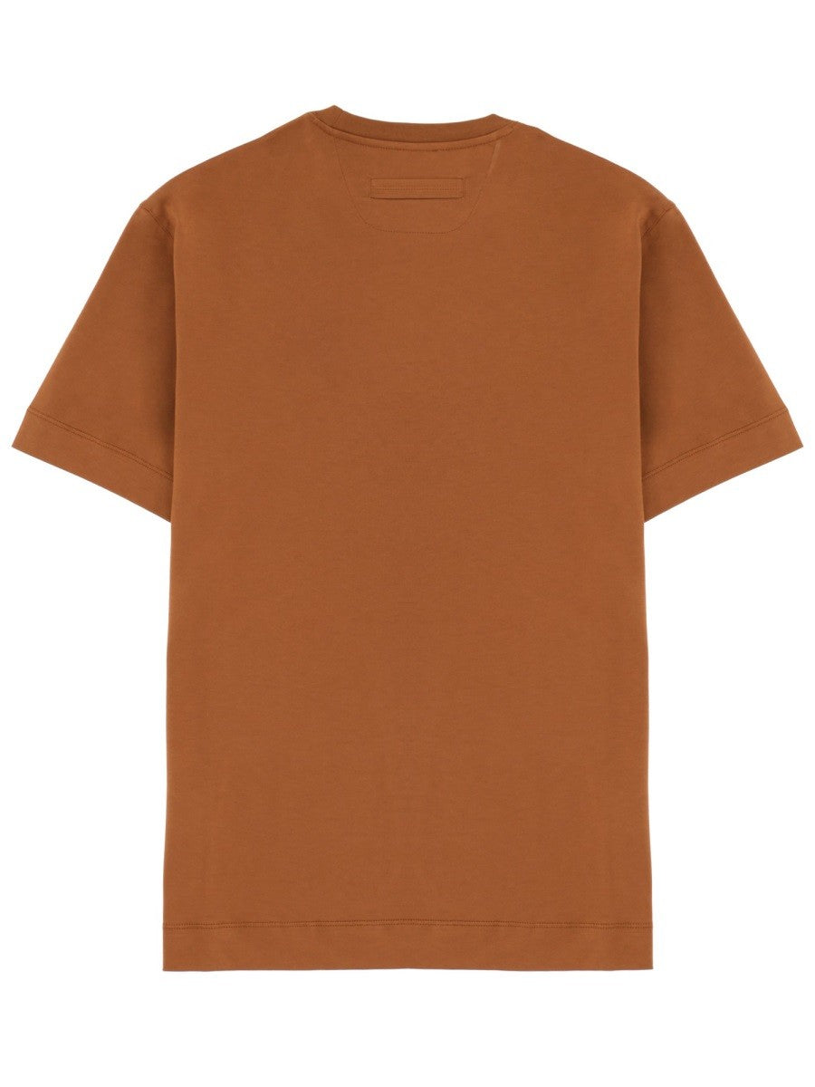Zegna - Man - Brown - T-shirt