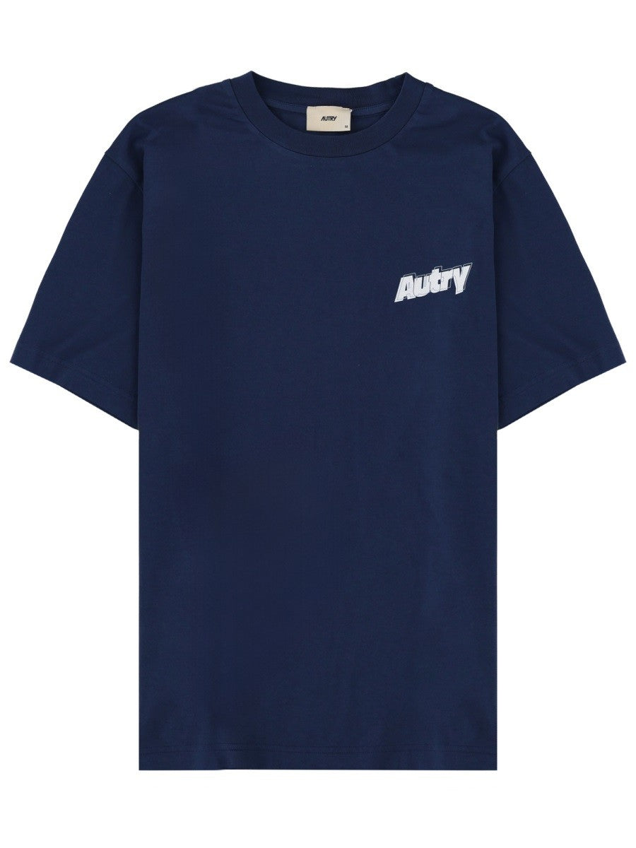 Autry - Man - Blue - T-shirt
