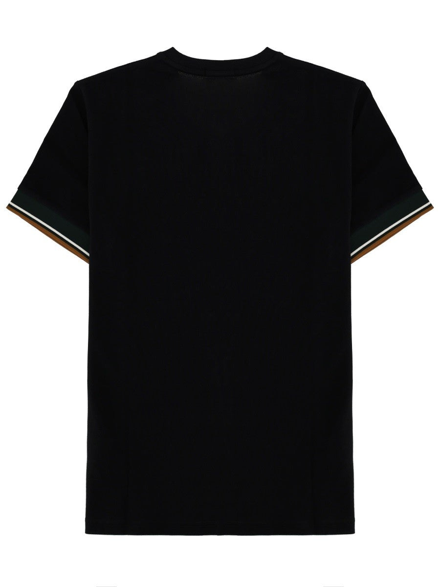 FRED PERRY - Man - Black - T-shirt