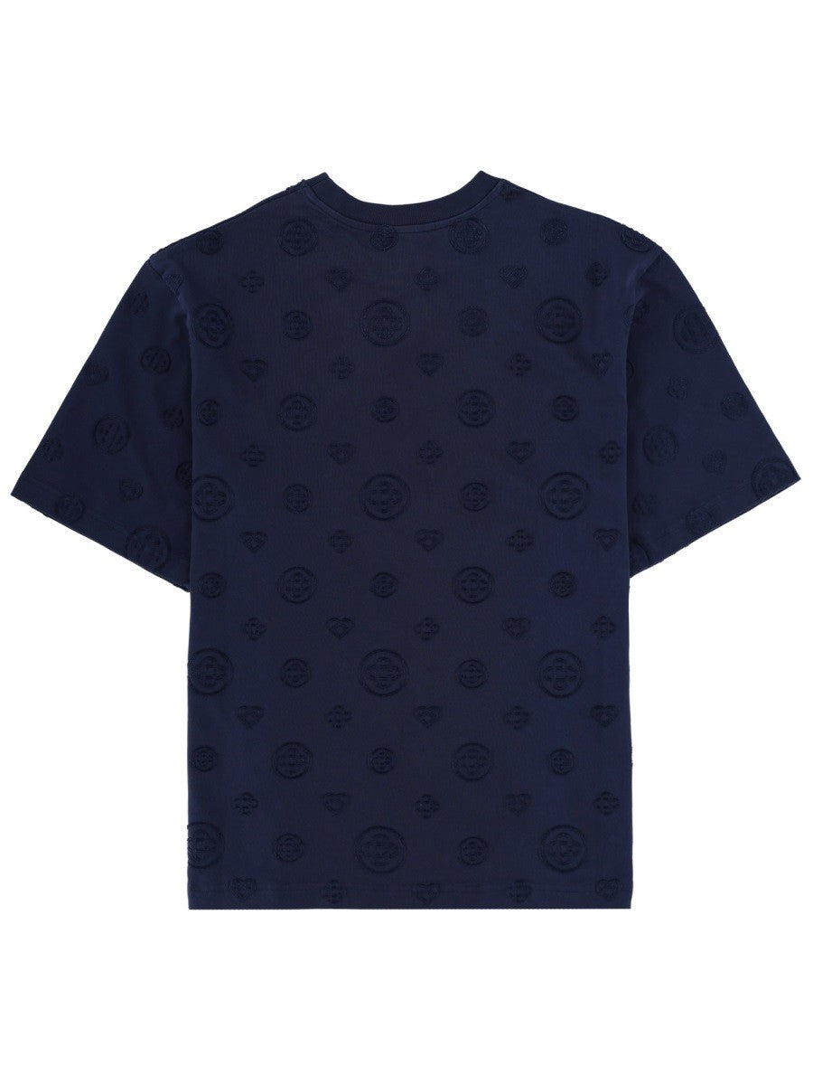 CASABLANCA - Man - Blue - T-shirt