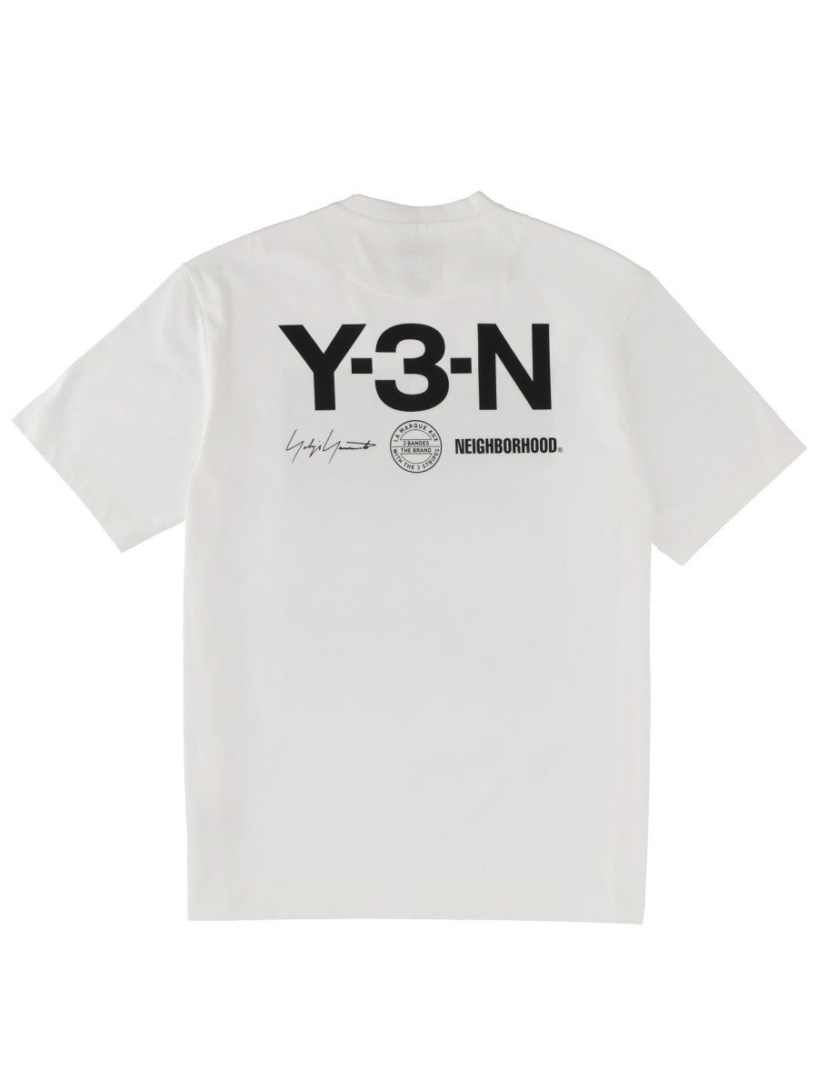 Y - 3 NEIGHBORHOOD - Unisex - White - T-shirt