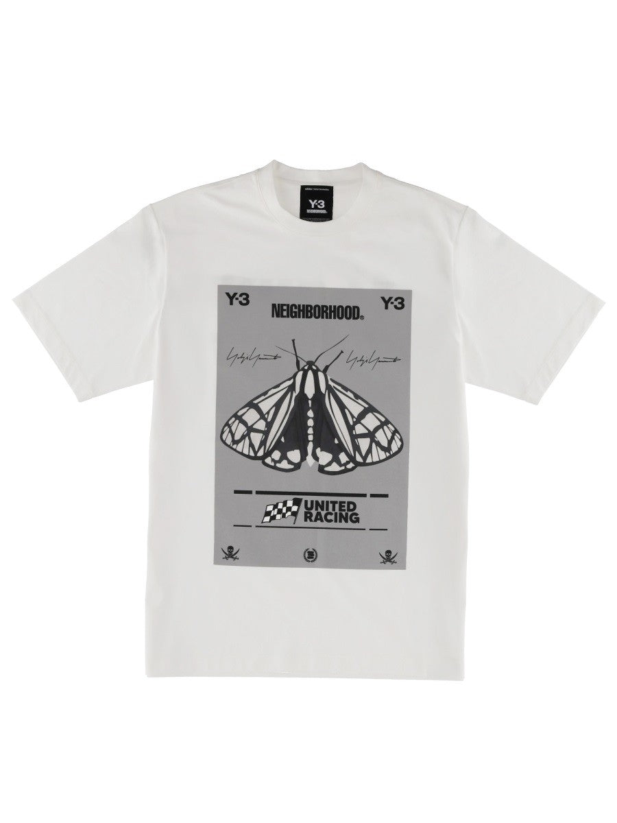 Y - 3 NEIGHBORHOOD - Unisex - White - T-shirt