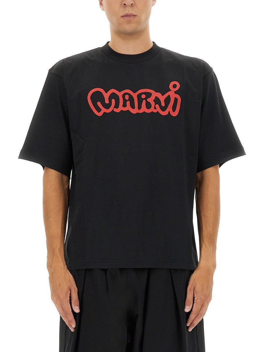 Marni - Man - Black - T-shirt