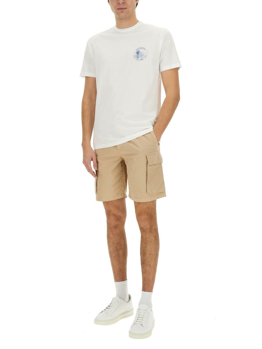 Woolrich - Man - White - T-shirt