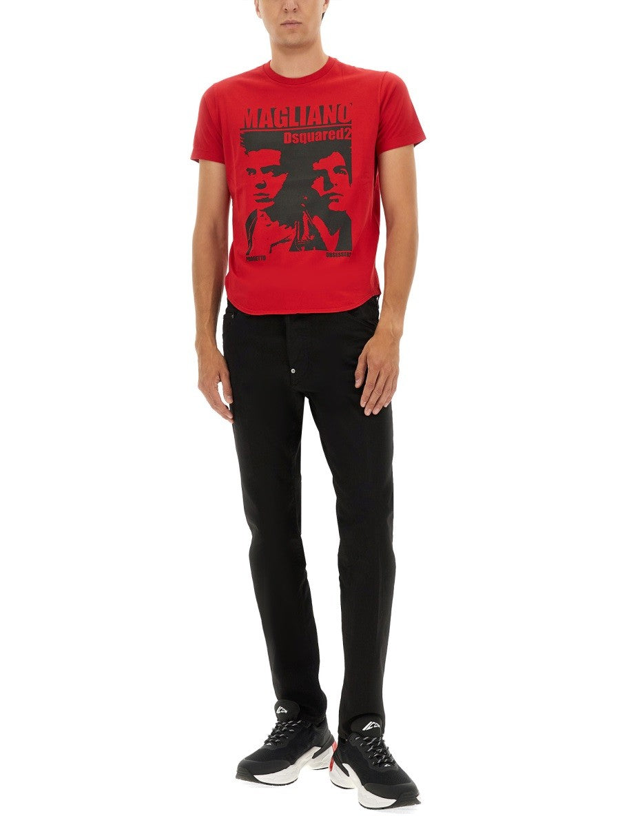 Dsquared - Man - Red - T-shirt