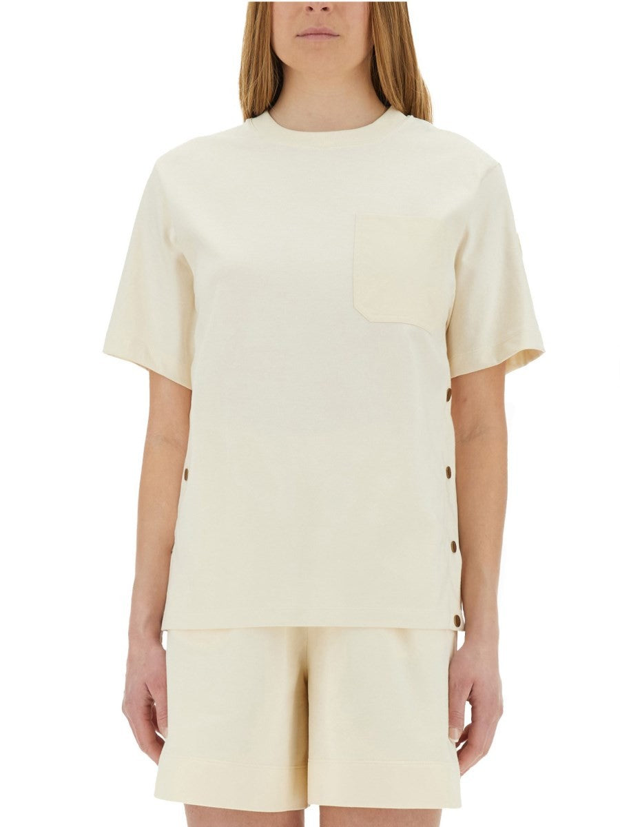 Moncler - Woman - White - T-shirt