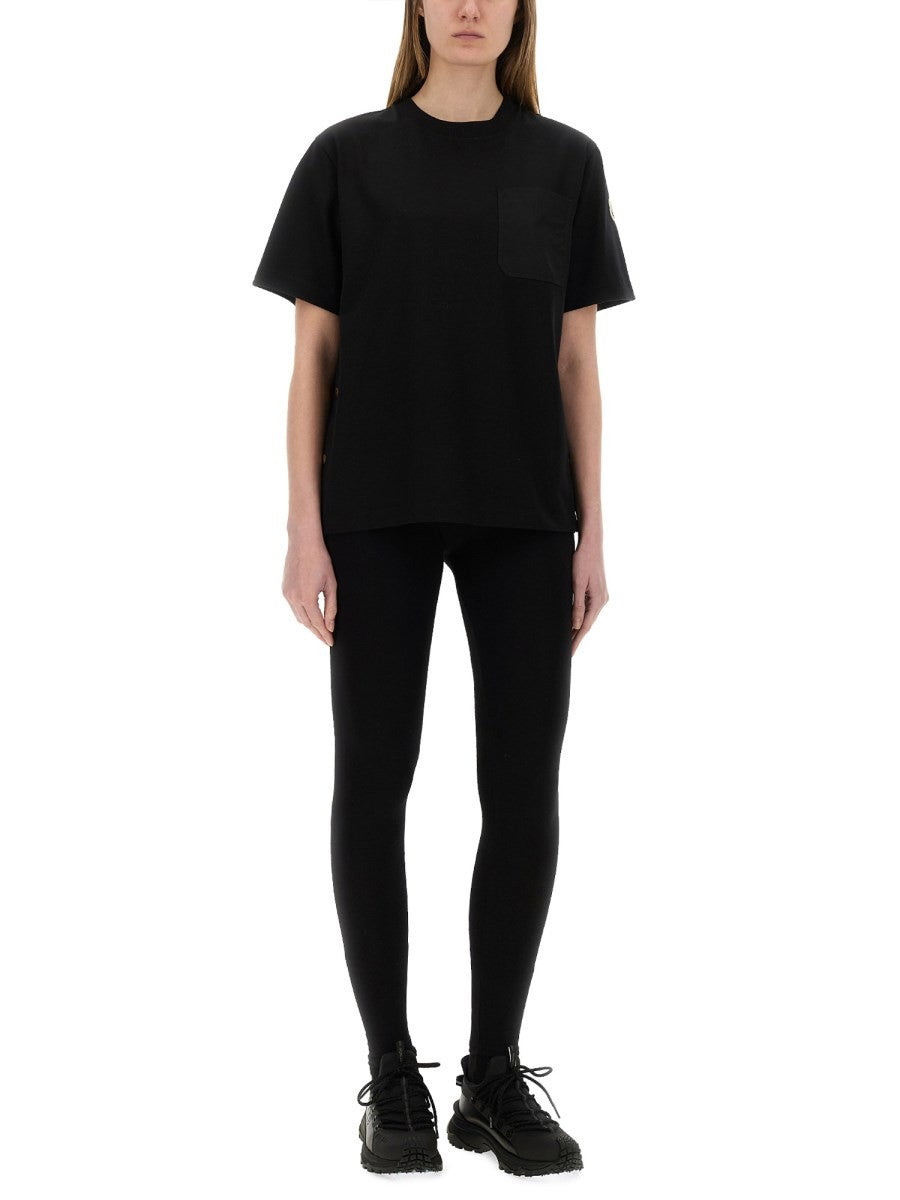 Moncler - Woman - Black - T-shirt