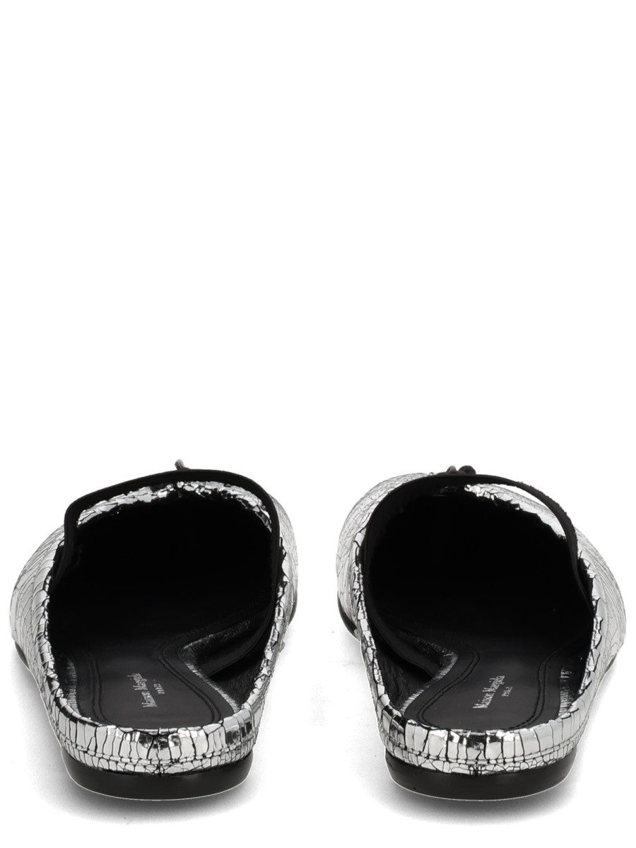 Maison Margiela - Woman - Silver - Flat