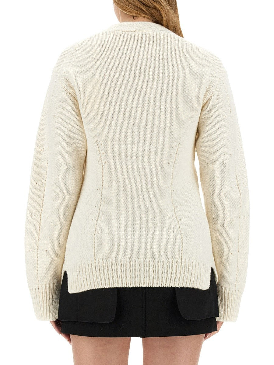 Helmut Lang - Woman - White - Sweater