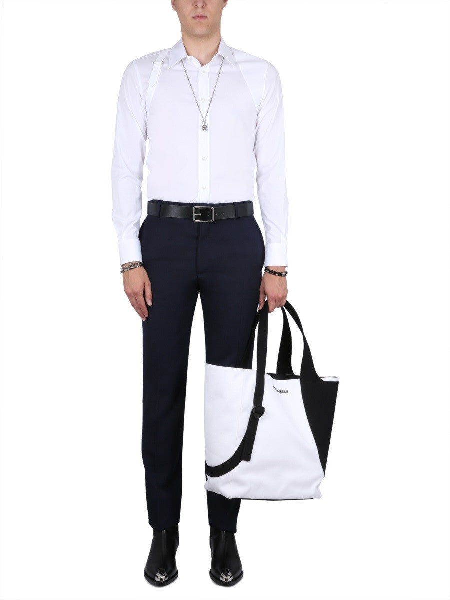 Alexander Mcqueen - Man - Blue - Pants