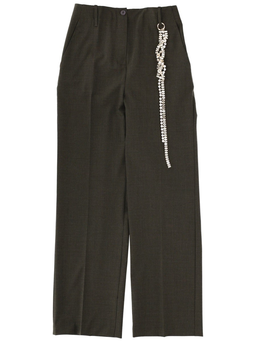 CIRCUS HOTEL - Woman - Green - Pants