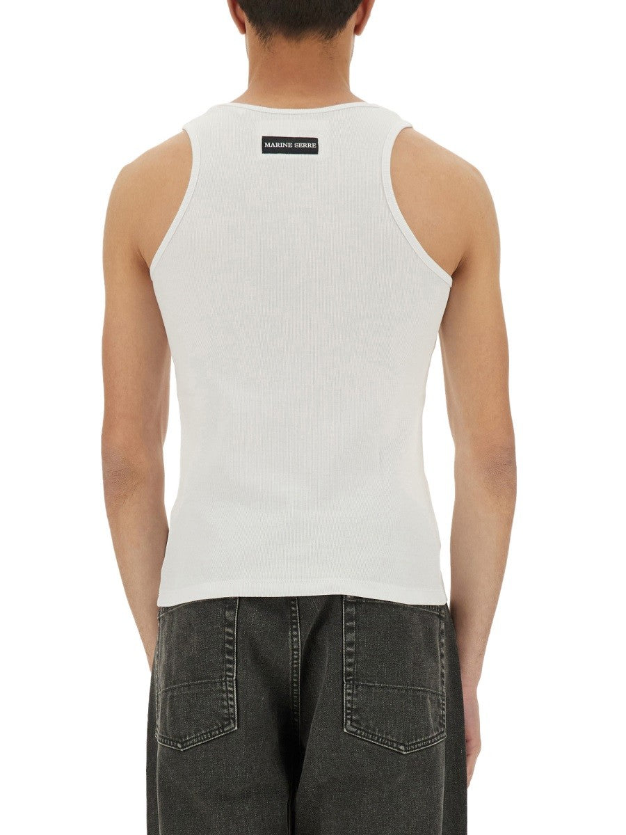 MARINE SERRE - Man - White - Top