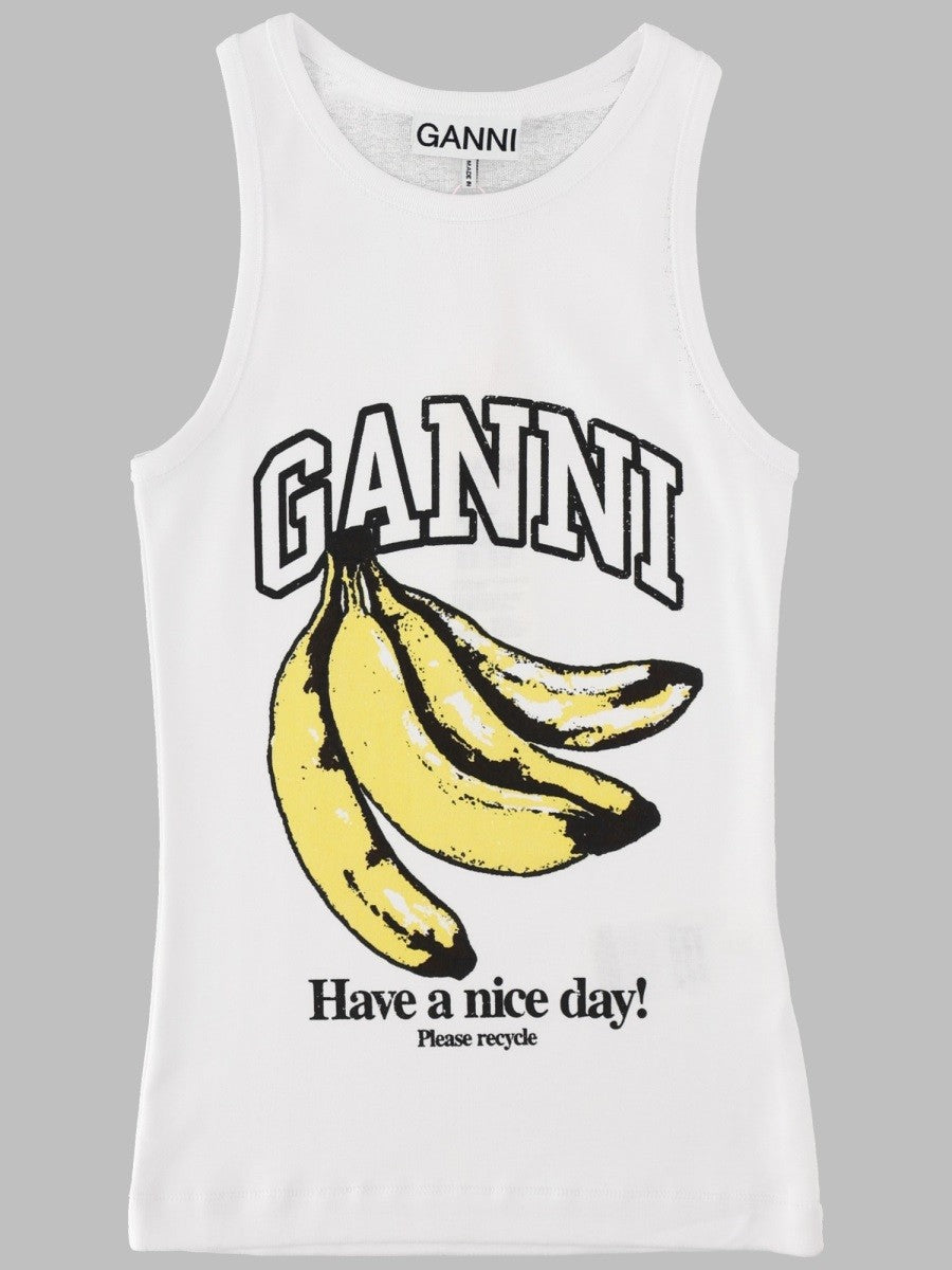 GANNI - Woman - White - Top
