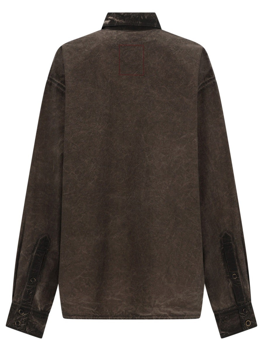 UMA WANG - Man - Brown - Shirt