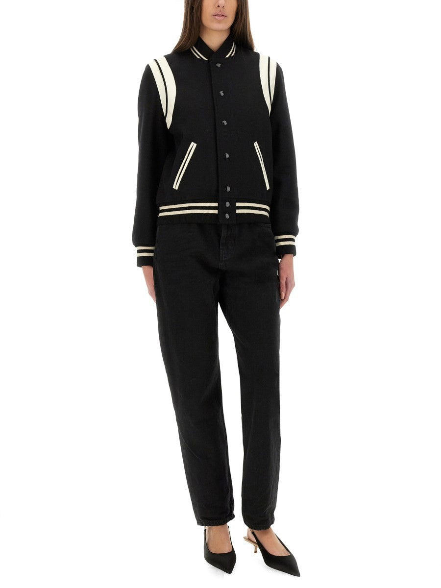 Saint Laurent - Woman - Black - Jacket