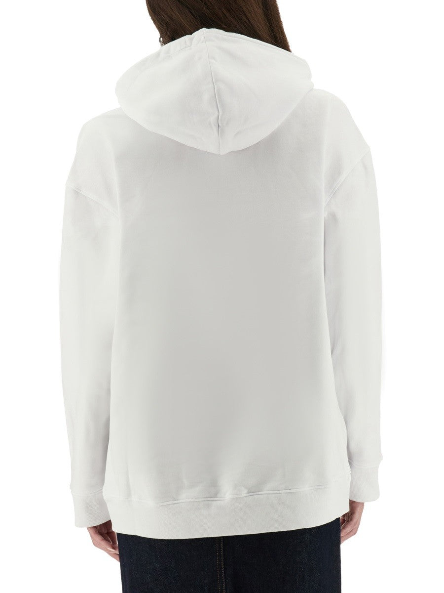 Moschino - Woman - White - Sweatshirt