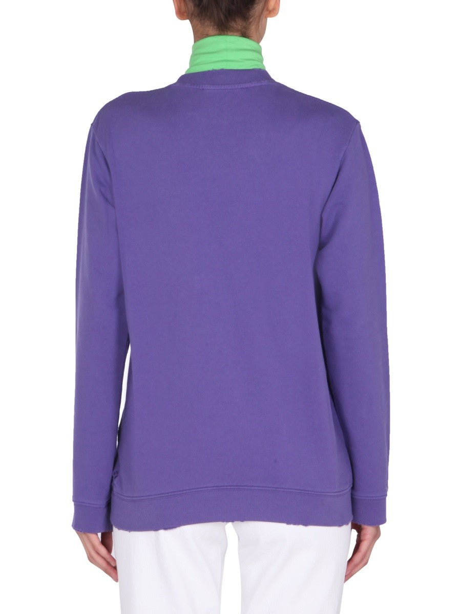 RAF SIMONS - Woman - Purple - Sweatshirt