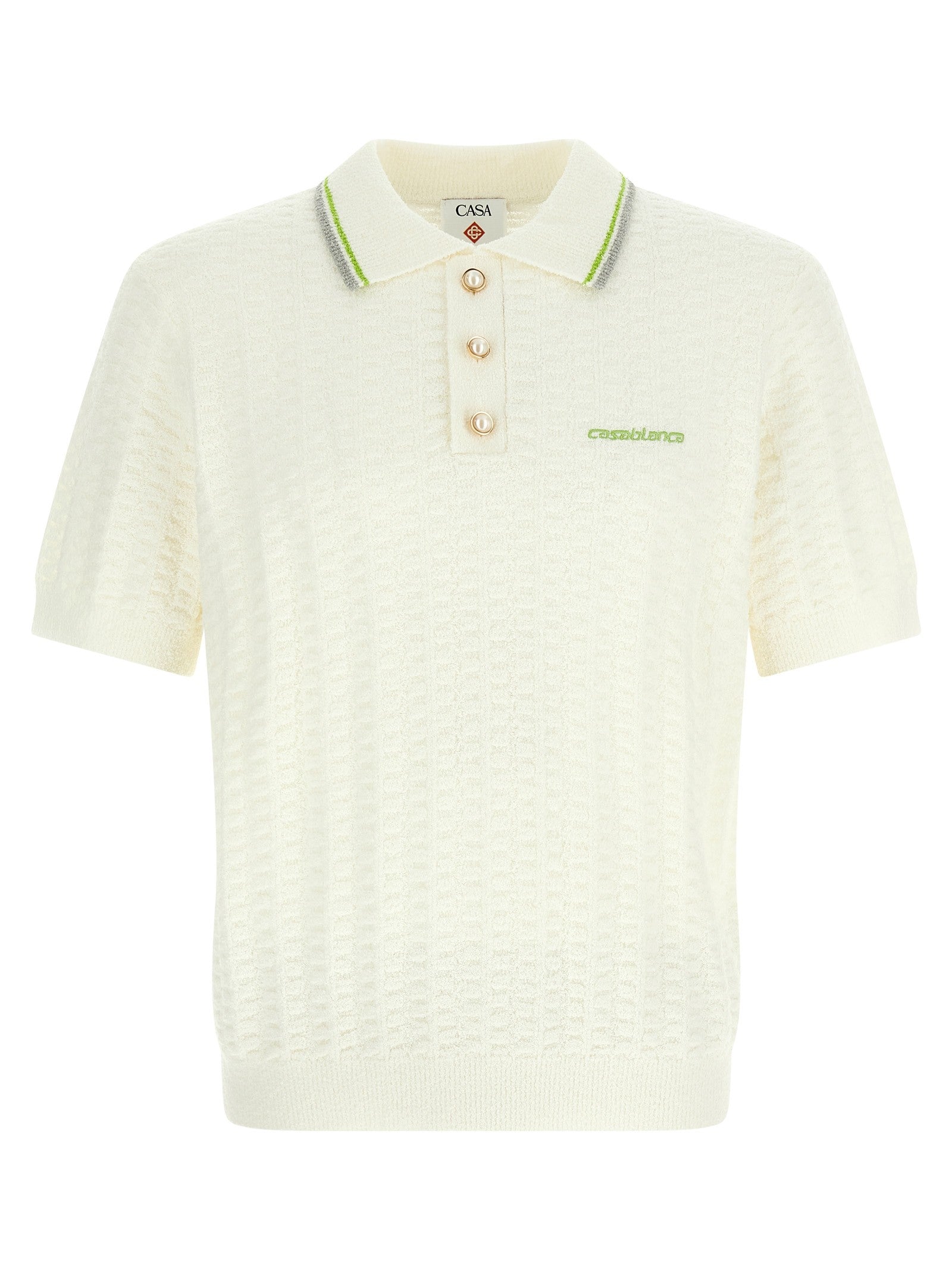 CASABLANCA - nan - White - Polo Shirt