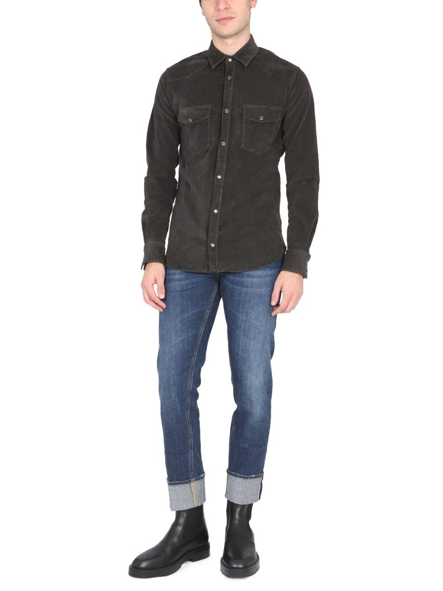 Pt Torino - Man - Brown - Shirt