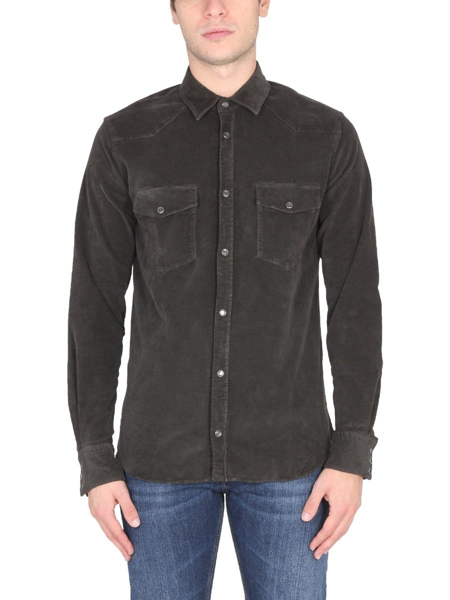 Pt Torino - Man - Brown - Shirt