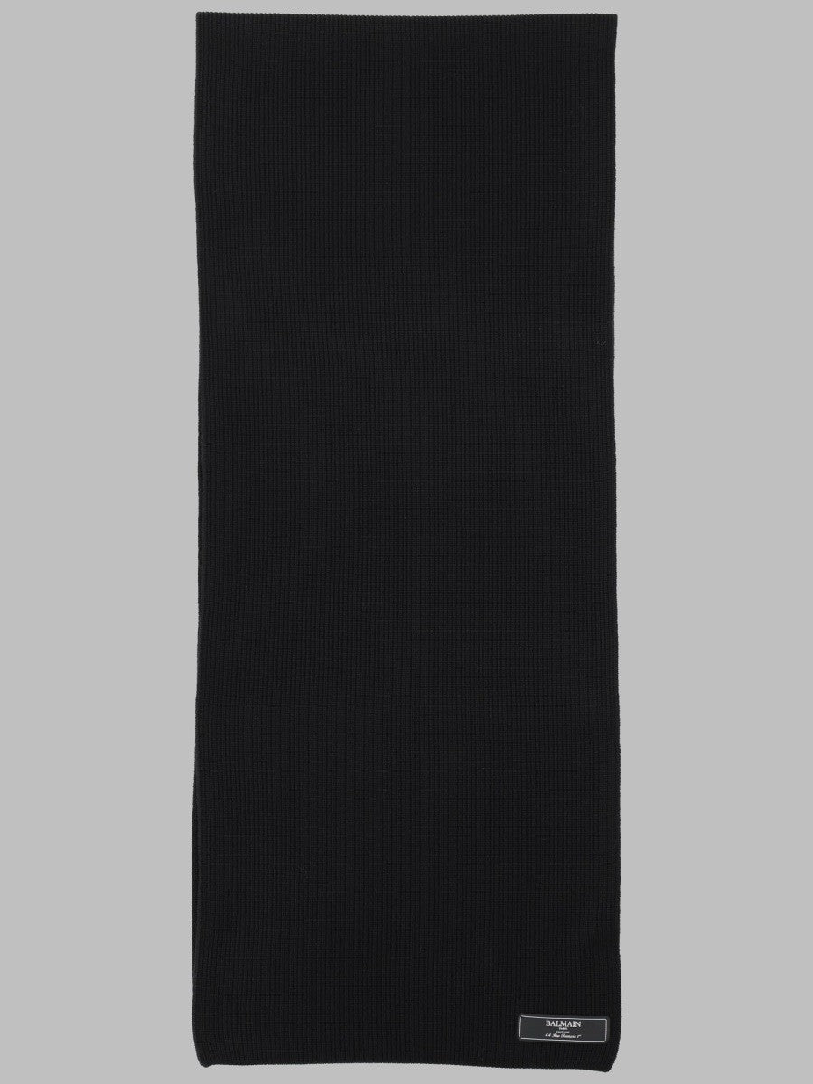 Balmain - Man - Black - Scarf