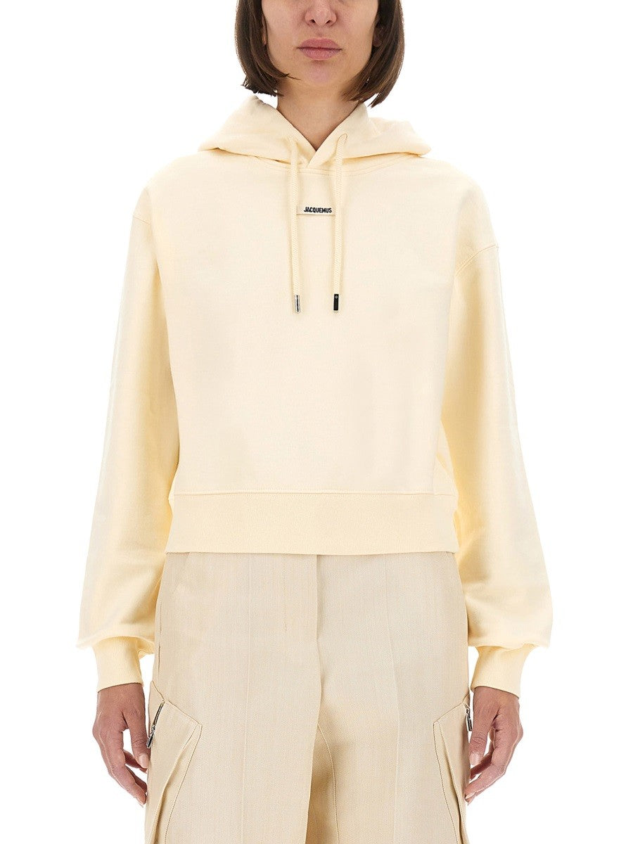 JACQUEMUS - Woman - Beige - Sweatshirt