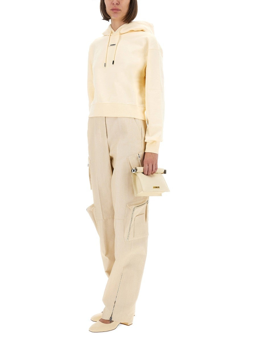 JACQUEMUS - Woman - Beige - Sweatshirt
