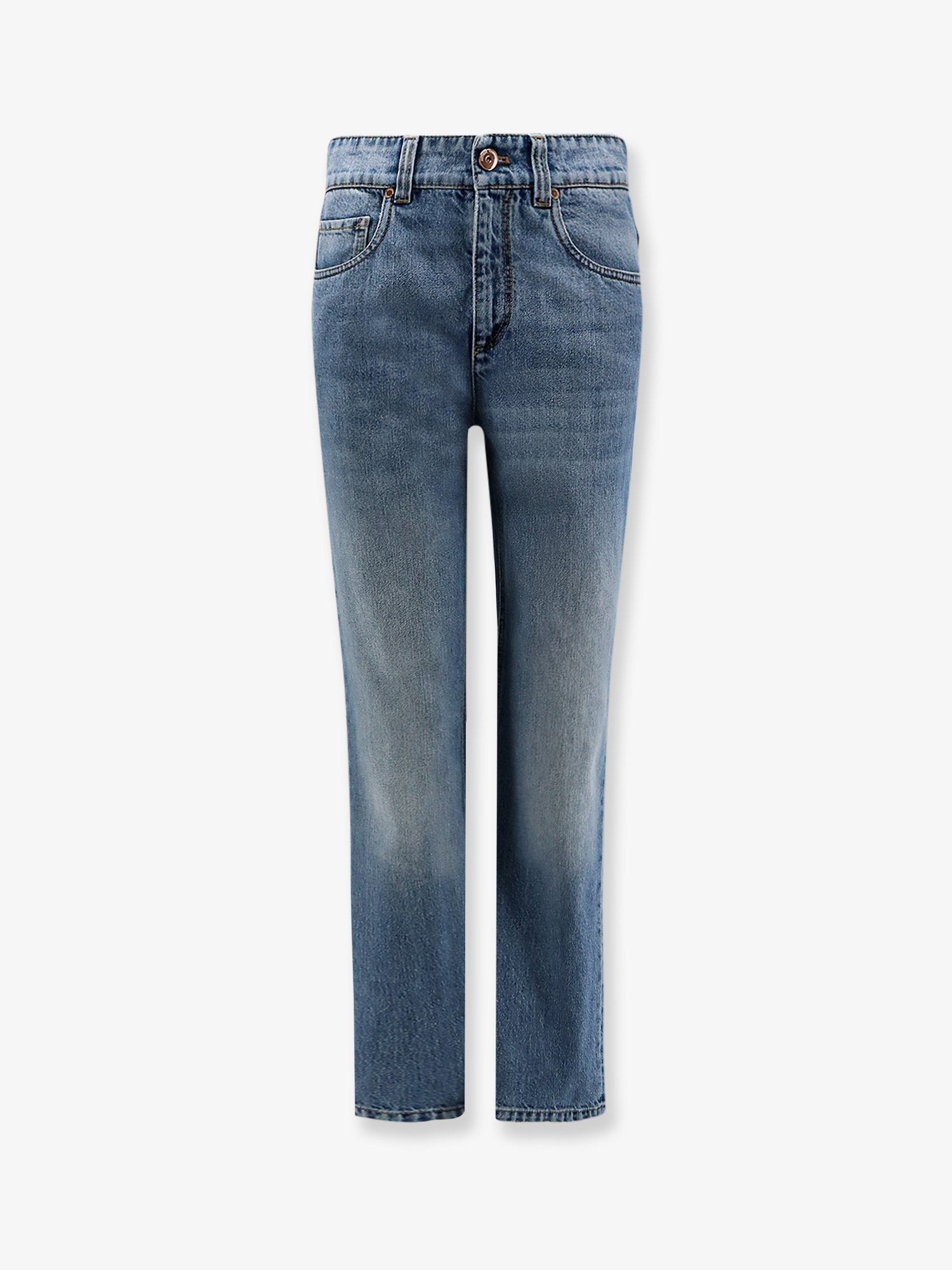 Brunello Cucinelli - Woman - Blue - Jeans