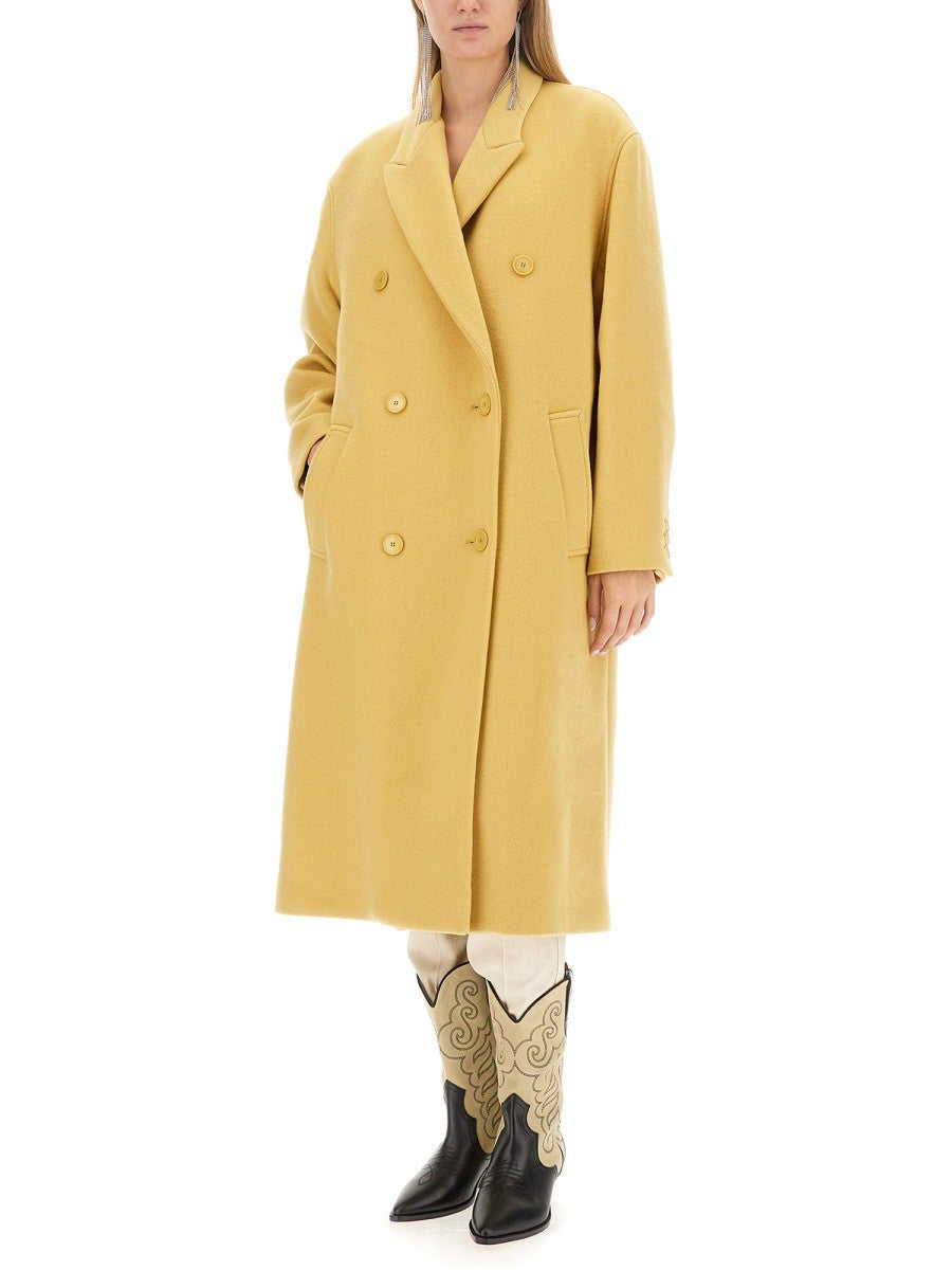 Isabel Marant - Woman - Yellow - Coat