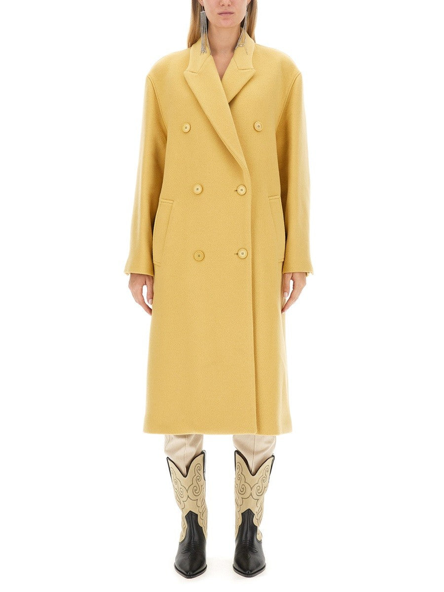 Isabel Marant - Woman - Yellow - Coat