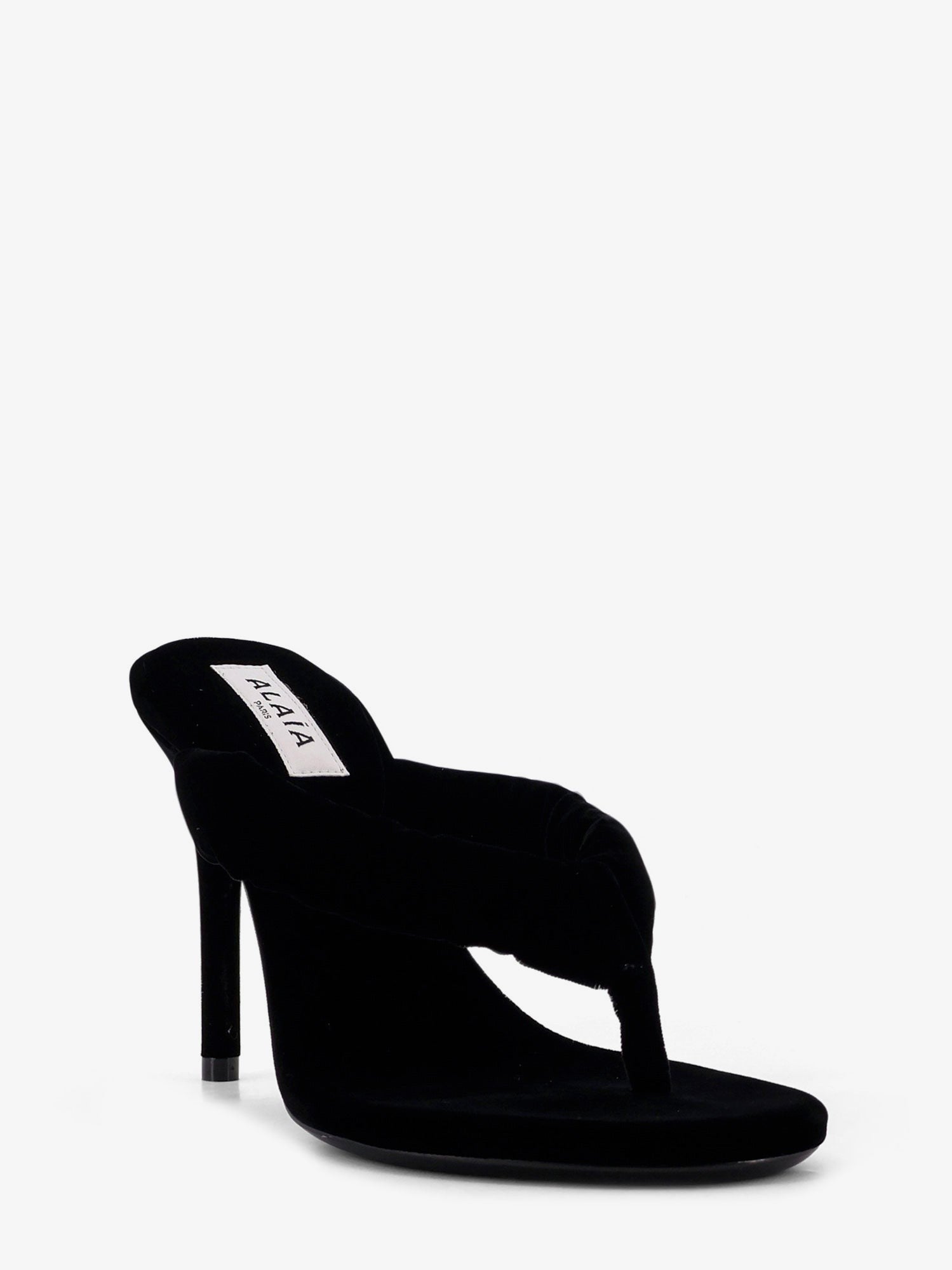 ALAIA - Woman - Black - Heeled Sandal