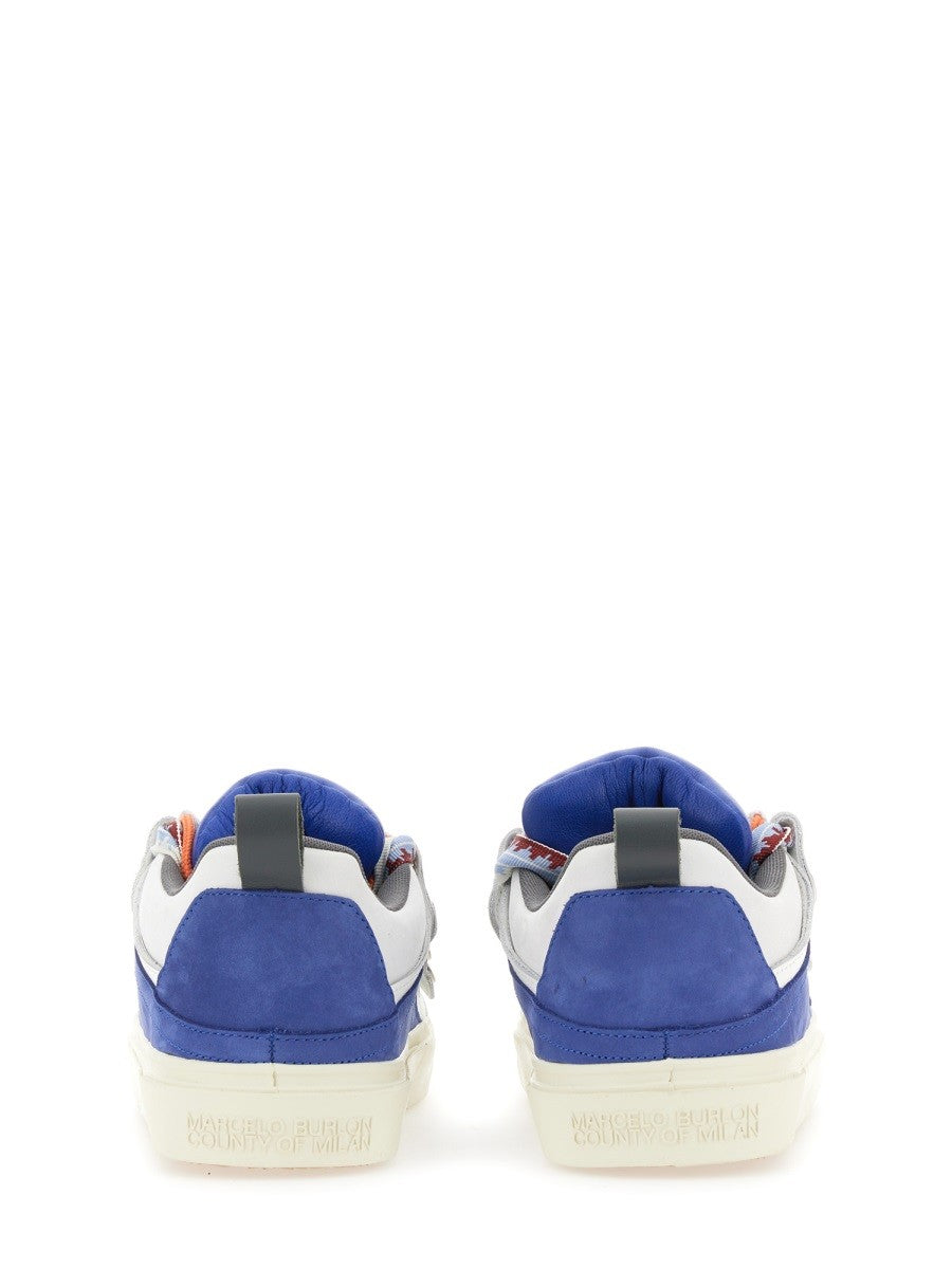 MARCELO BURLON COUNTY OF MILAN - Man - Blue - Sneaker