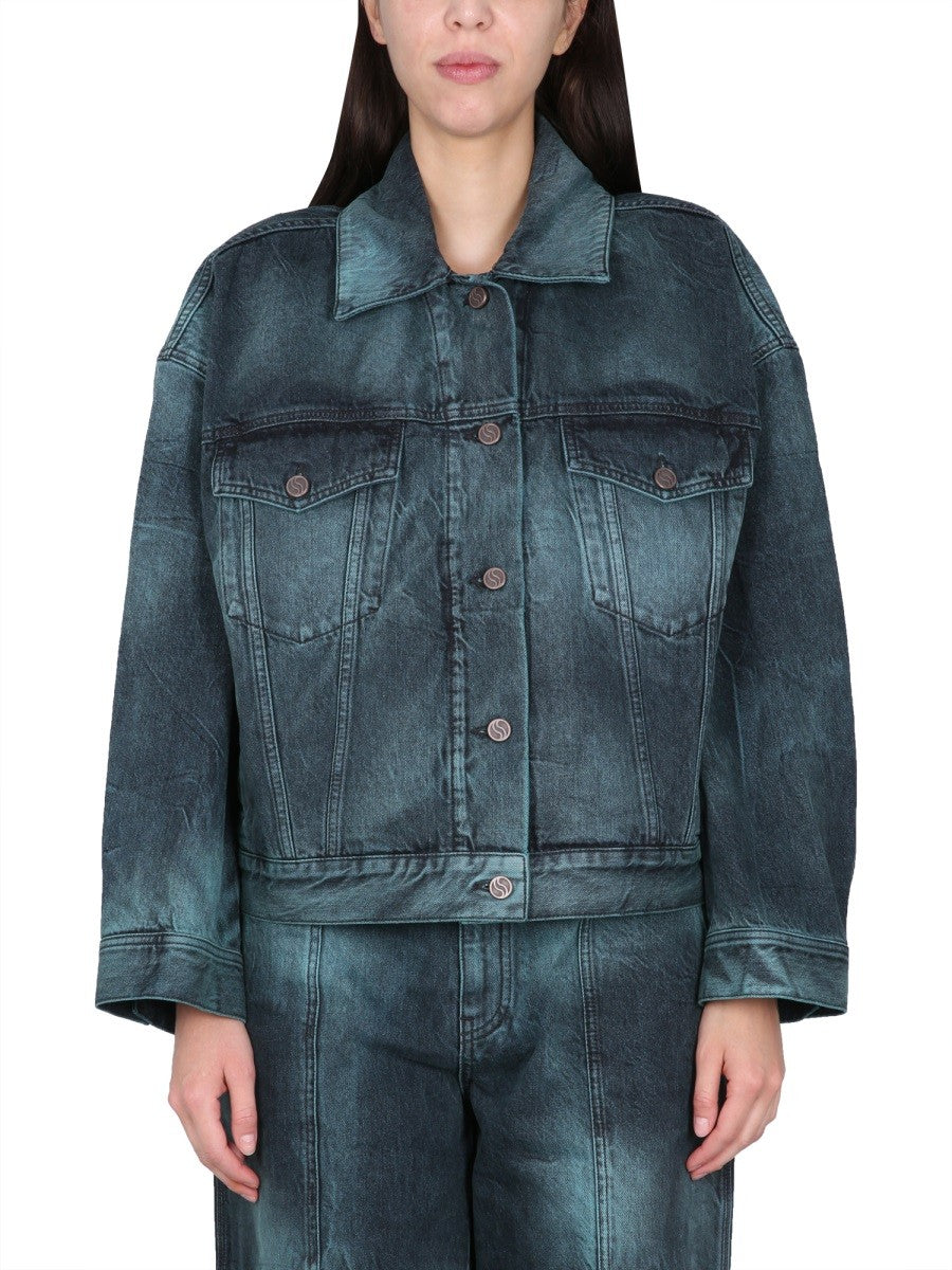 stella mccartney - Woman - Blue - Jacket